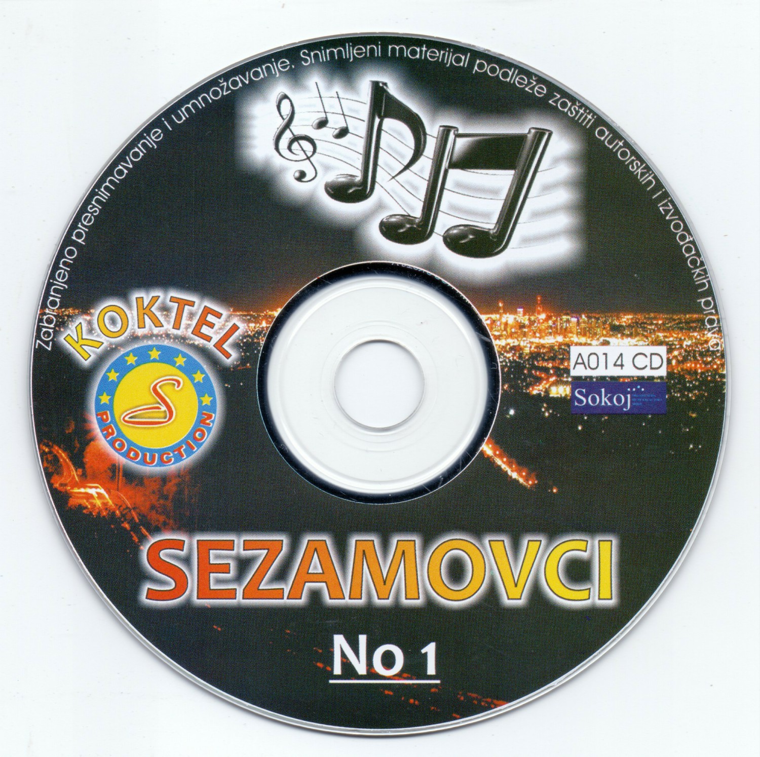 Sezamovci 2014 Koktel No 1 CD